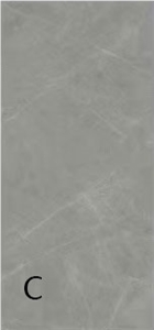 2700X1200mm 12Mm Thick  Grey Sintered Stone Slab Wall