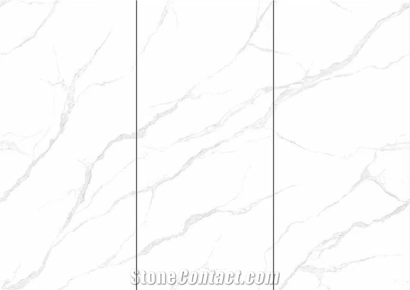 Factory Low Price Snow White Sintered Stone Slab