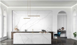 Factory Low Price Snow White Sintered Stone Slab