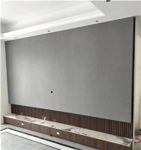Factory Price Pure Grey Sintered Stone Slabs