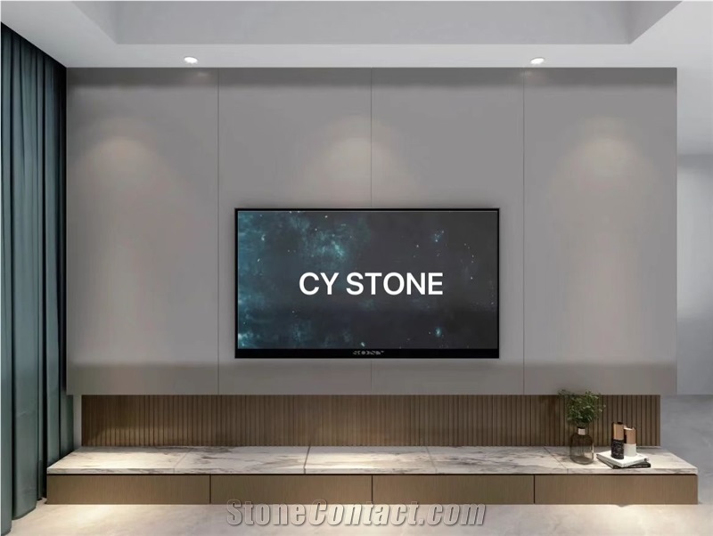 Factory Price Pure Grey Sintered Stone Slabs