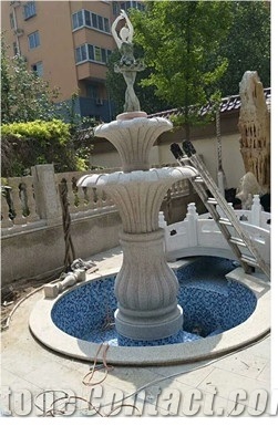 Stone Products  Granite Fountain ZG039