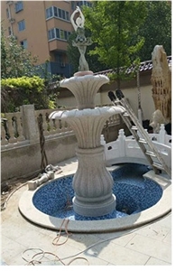 Stone Products  Granite Fountain ZG039