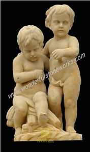 Garden Children Sculpture