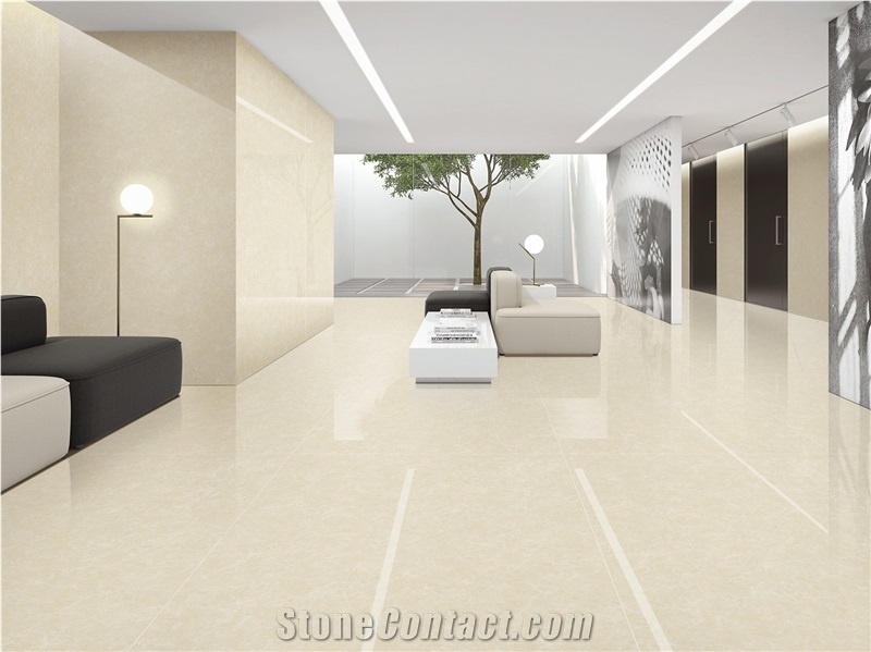 1600*3200MM  GLOSSY MAGNOLIA  PORCELAIN SLAB