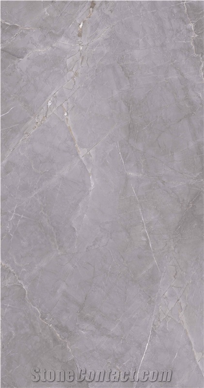 1600*3200MM  GLOSSY  POLAR SHADOW GREY  PORCELAIN SLAB