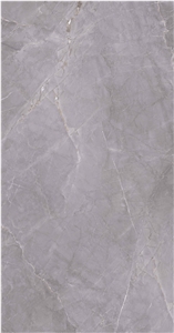 1600*3200MM  GLOSSY  POLAR SHADOW GREY  PORCELAIN SLAB