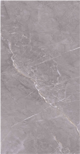1600*3200MM  GLOSSY  POLAR SHADOW GREY  PORCELAIN SLAB