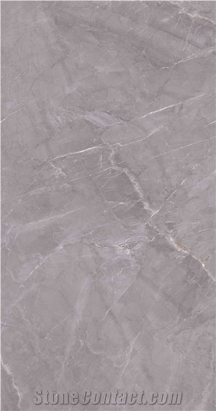 1600*3200MM  GLOSSY  POLAR SHADOW GREY  PORCELAIN SLAB