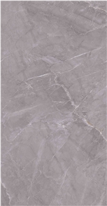 1600*3200MM  GLOSSY  POLAR SHADOW GREY  PORCELAIN SLAB
