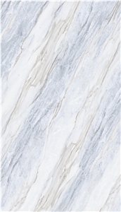 1600*3200MM  GLOSSY  QUIET BLIE  PORCELAIN SLAB