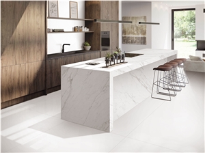 1600*3200MM MATT-ROUGH  POLKA WHITE  PORCELAIN SLAB