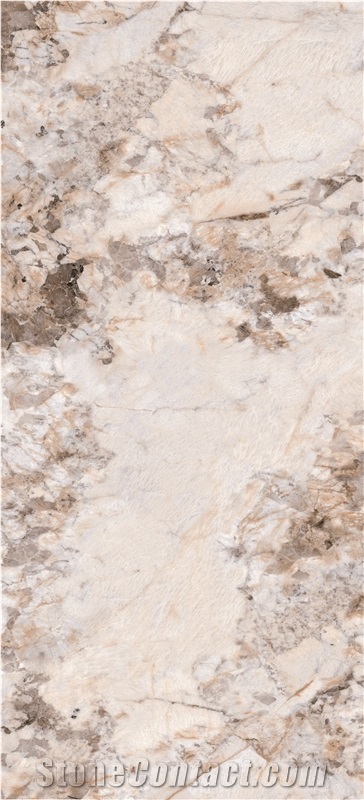 800*2000MM  GLOSSY BAIKAL WHITE  PORCELAIN SLAB