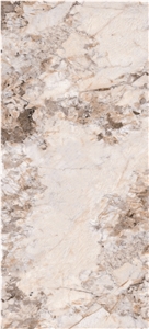 800*2000MM  GLOSSY BAIKAL WHITE  PORCELAIN SLAB