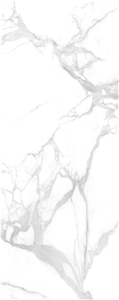 800*2000MM  GLOSSY BENTLEY WHITE  PORCELAIN SLAB