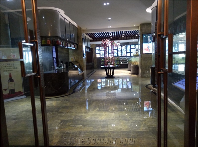 Chinese Rankin Grey Marble For Entrace Foyer