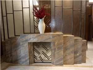 Chinese Rankin Grey Marble For Entrace Foyer