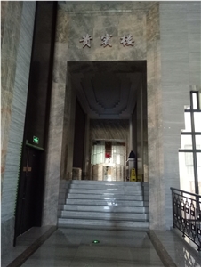 Chinese Rankin Grey Marble For Indoor Decoration, Wall Application