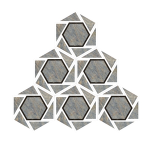 Chinese Rankin Grey Marble Patterns