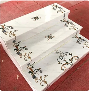 Natural Stone Waterjet Marble Medallion New Design