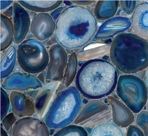Blue Agate Slab
