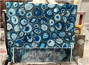 Blue Agate Slab