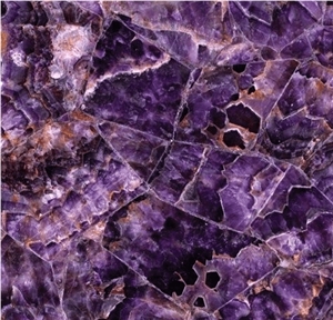 Purple Quartz Semiprecious Stone Slabs