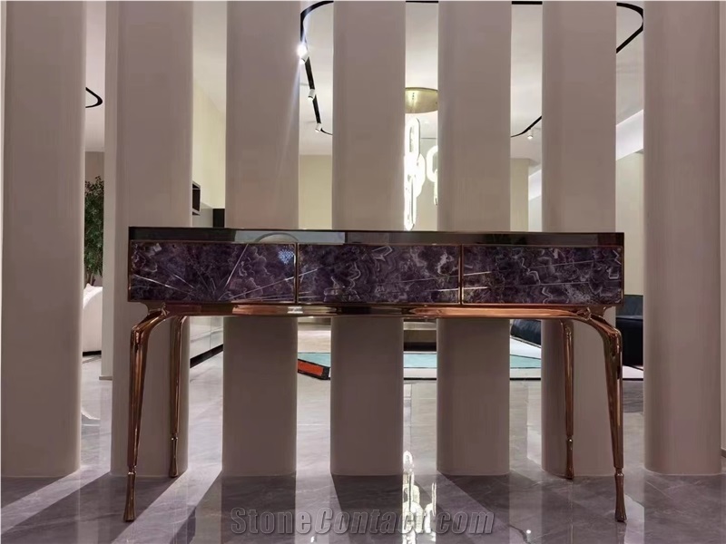 Semiprecious Stone Table Top