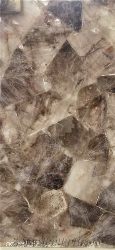Smoky Quartz Slab,Gemstone