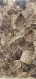 Smoky Quartz Slab,Gemstone