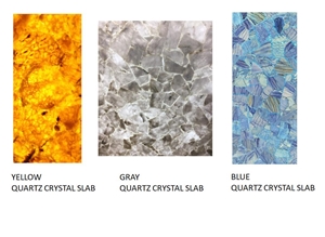 Yellow Semiprecious Stone Slab
