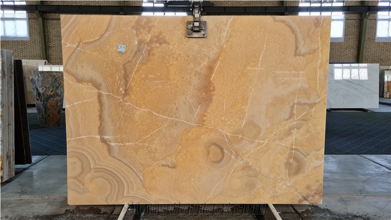 Orange Onyx Slabs 2Cm Polished