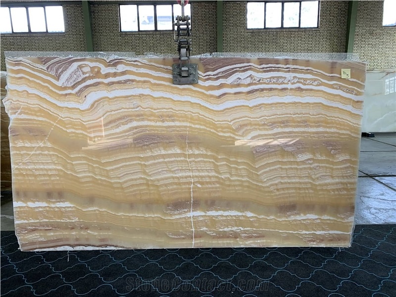 Orange Onyx Slabs