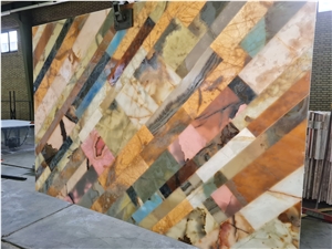 Puzzle Onyx Slabs