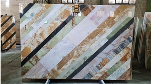 Puzzle Onyx Slabs
