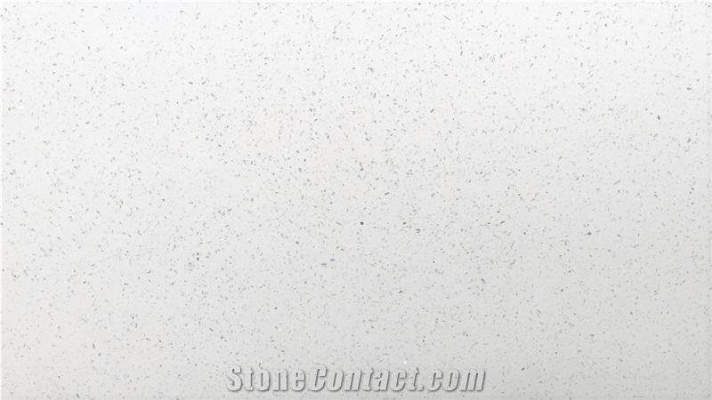 Diamond White Quartz Slab Vietnam Origin