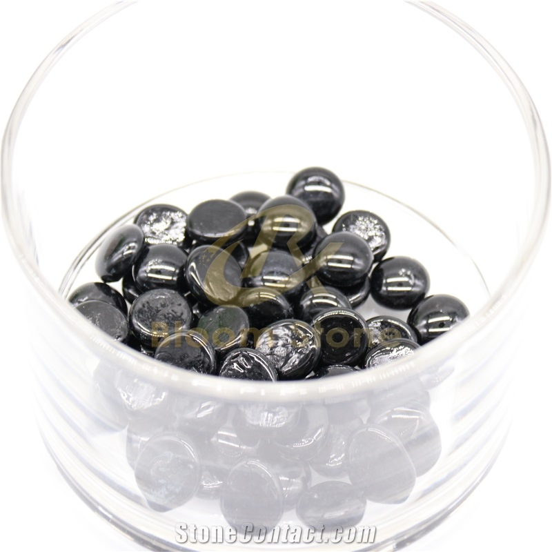 17-19Mm Flat Marble Vase Gems/Marbles/Beads For Vase Filler