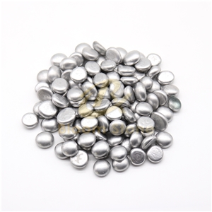 17-19Mm Silver Spray Colored Glass Beads Flat Glass Beads
