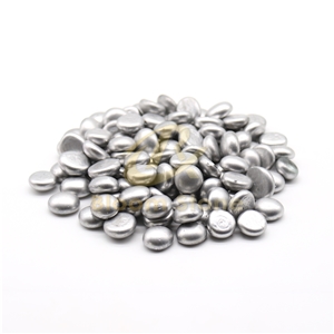 17-19Mm Silver Spray Colored Glass Beads Flat Glass Beads