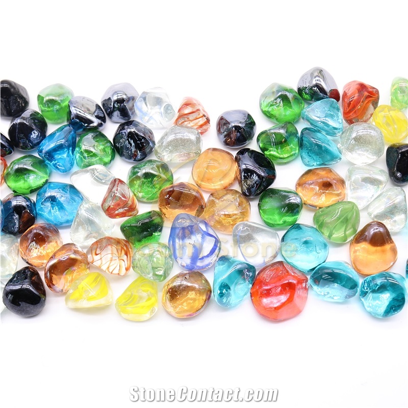 Amber Fire Glass Diamonds Fire Glass Rocks For Gas Fireplace