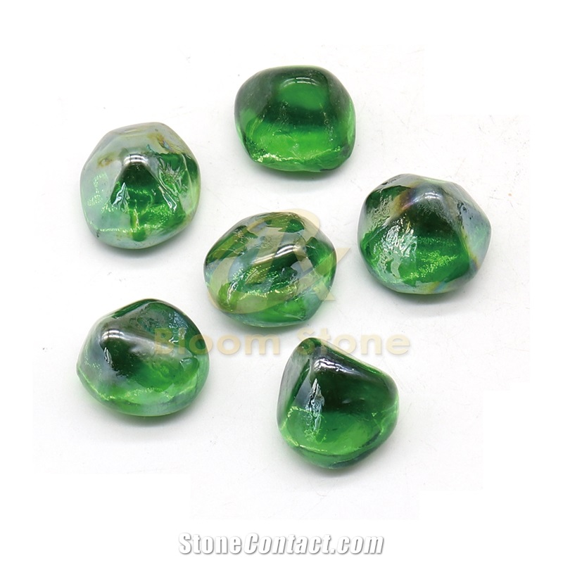 Amber Fire Glass Diamonds Fire Glass Rocks For Gas Fireplace