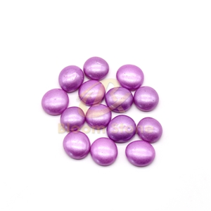Spray Colored Glass Gems Flat Glass Beads Glass Pebbles