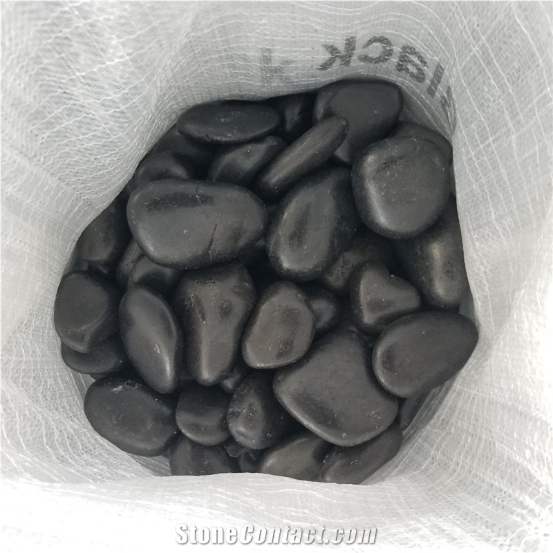 A Grade Polished Pebble Stone In Different Color For Garden