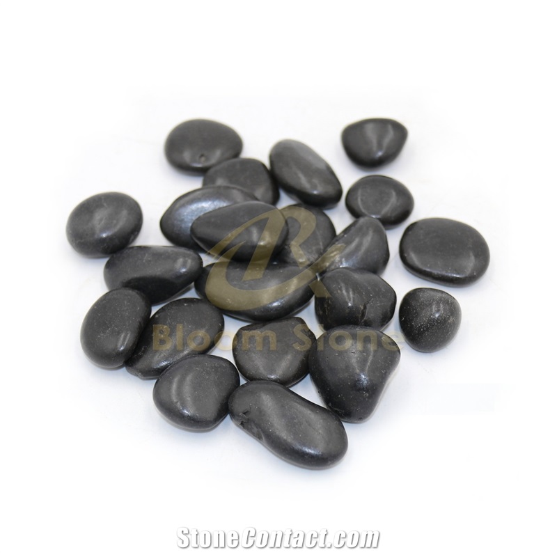 A Grade Polished Pebble Stone In Different Color For Garden