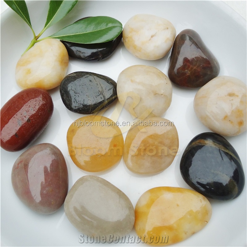 AAA Grade High Polished Stripe Pebble