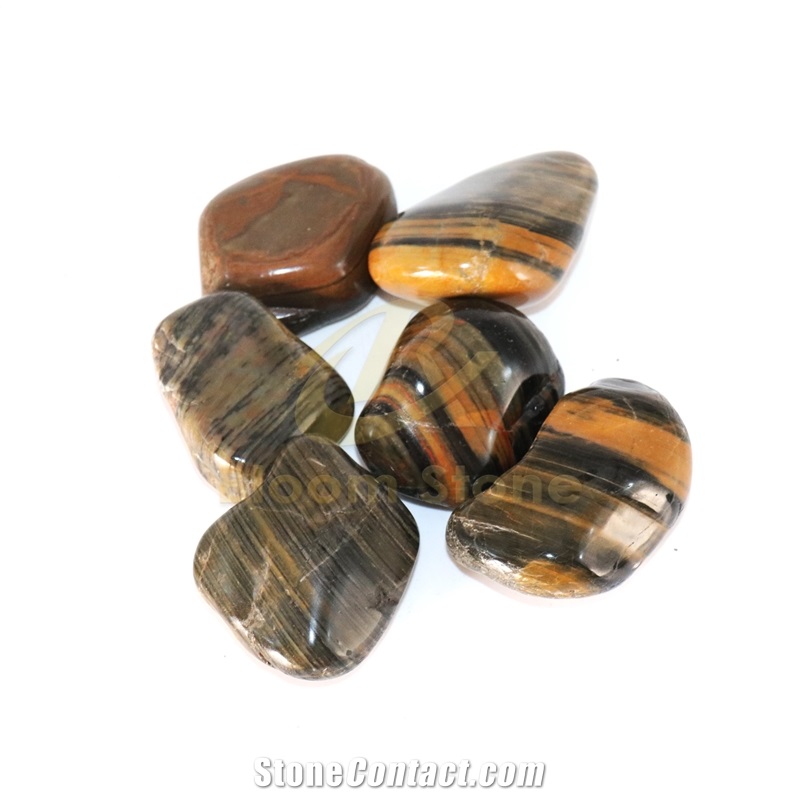 AAA Grade High Polished Stripe Pebble
