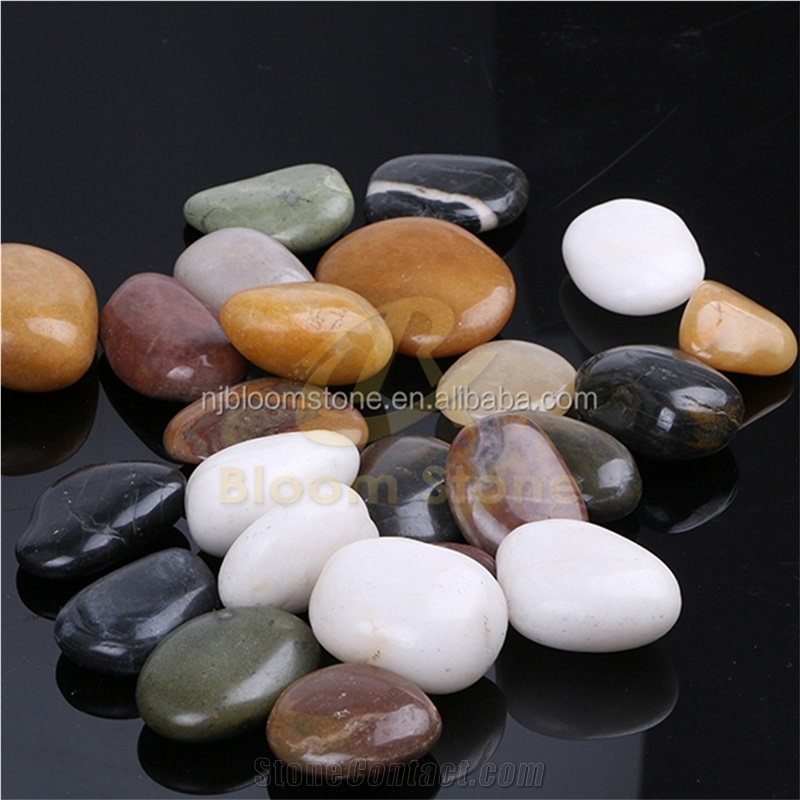 AAA Grade High Polished Stripe Pebble