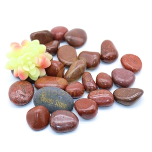 AAA Grade Red High Polished Pebbles