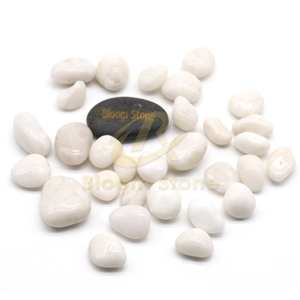 AAA Grade White High Polished Pebbles