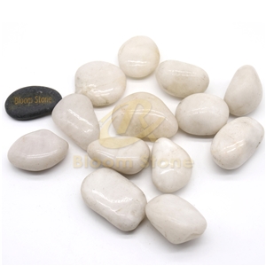 AAA Grade White High Polished Pebbles